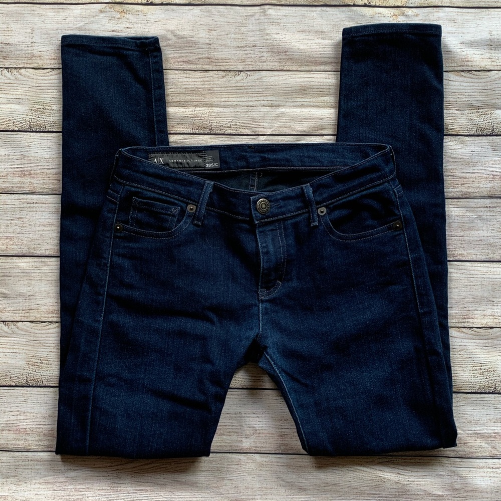 Armani Exchange | Dark Wash Skinny Jeans